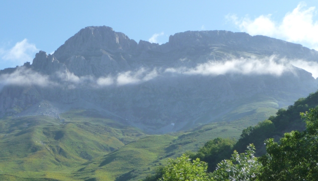 Picos de Europa at St Marina de Valdeon morning