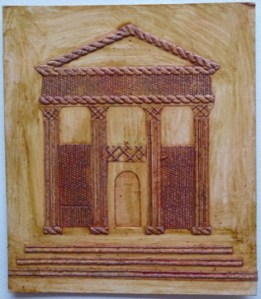 Collograph printing plate